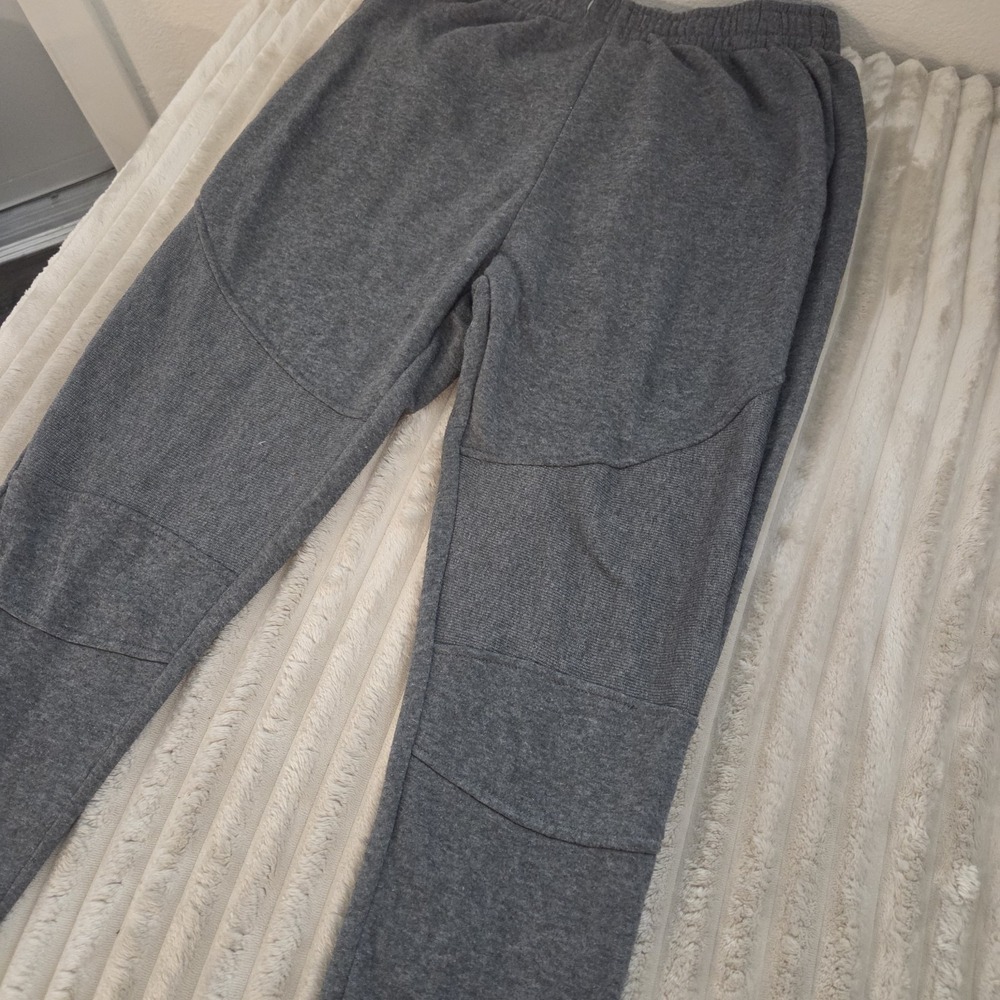 Original Deluxe Boys Gray Sweat Pants Size Large Pockets